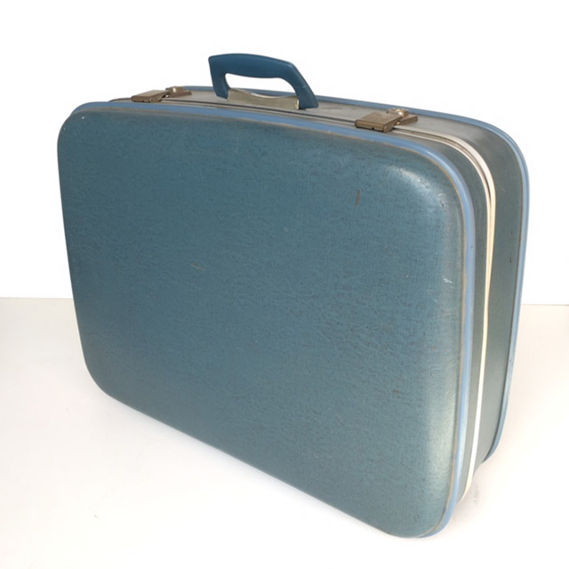 SUITCASE, Large Blue Samsonite